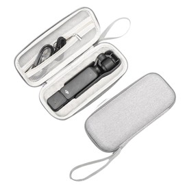 NASSIA Osmo Pocket 3 Protective Case Storage Case Full Protection Shockproof for DJI Action Camera, gray, Casual