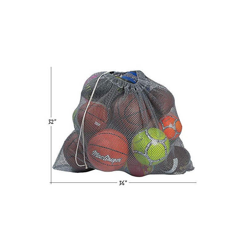 Handy Laundry Mesh Equipment Bag, Grey - 32 x 36