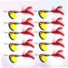 Kisangel 10pcs Metal Fishing Lures Set Sequins Baits for Carp
