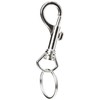 Merriway® BH01835 Metal Hipster Key Snap Hook & Ring -