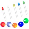 3 mm LED Light Emitting Diode, 250 Pieces LED Diodes,