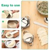 Dumpling Maker, 6-Pack Wrap Maker, Stainless Steel Dumpling Makers for