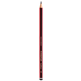 Staedtler Tradition 110 Graphite Pencil 4B Black/red
