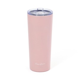 Francfranc Stainless Steel Tumbler with Lid, 650ml, Pink
