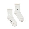 YUQRI First Step Antibacterial, Deodorizing, Antibacterial, Unisex Socks, Socks, white
