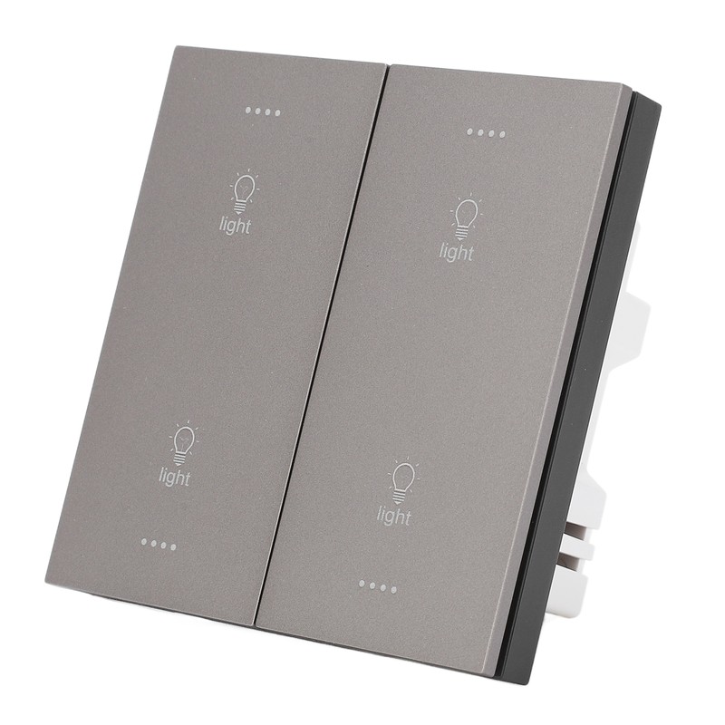 Smart Light Switch WiFi Wireless Voice Timing Control Switch 4