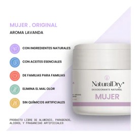 Pqt 4 Desodorantes 100% Natural 2 Lavanda - 2 Verbenena Lavanda y Verbena