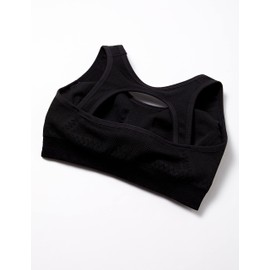 Irie A1006 Spine Pin! Beautiful Posture Bra, Cat Back Correction, Strong, Spo Bra, Inner Padded, Black, S Size