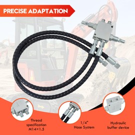 Mini Excavator Swing Motor Cushion Valve, Hydraulic Buffer Valve Kit