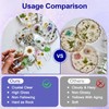 JANCHUN Crystal Clear Epoxy Resin Kit 32OZ, Bubble-Free, Anti-Yellowing, Self