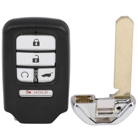 cciyu X 1 Remote UNCUT ignition key fob 5 Buttons Keyless Entry Remote Fob 433 MHZ 47 chips 16 17 18 19 for Honda for CR-V for Pilot with FCC/OE KR5V2X V44 433. 92 7812D-V2X SUV START A2C98317400