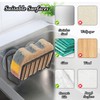 Bomiclss Sponge Holder for Kitchen Sink with 2 Suction Cups,