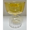 Threshold Cocktail Glass Yellow Sherbet Dessert Bowl Spring Mother's Day
