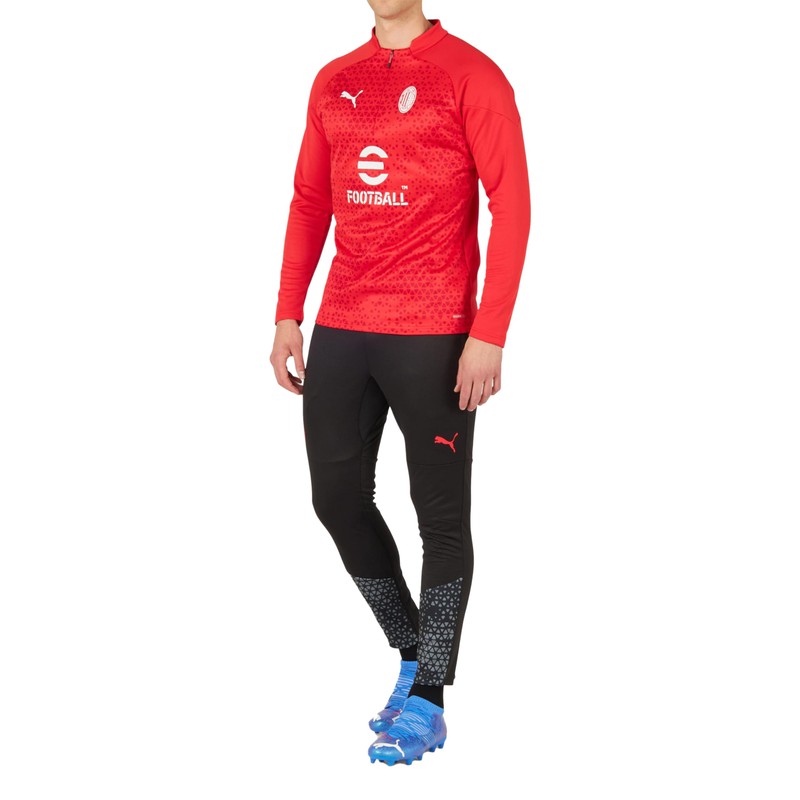 A.C. Milan - Pantaloni Training, Stagione, Nero, Adulto, Unisex, M