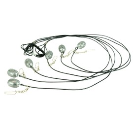 Cupped Waterfowl 30" Texas Rigs, 6-Pack of Heavy-Duty 4 Oz Ball Weighted Duck Decoy Rigs