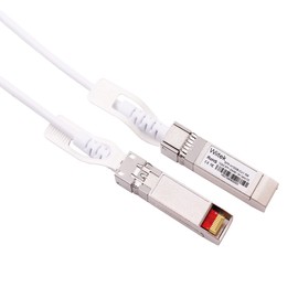 Wiitek 1.5m 10GbE SFP+ DAC Twinax Cable, 10Gbase-CU SFP+ Passive Copper Cable,for Ubiquiti, Fortinet, MikroTik, Mellanox and Cisco, Open Source Devices, White Colored