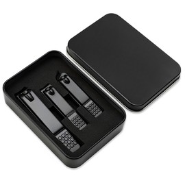 Cortaúñas 3 Piezas, Corta Uñas Adulto, Cortaúñas de Acero Carbono para Uñas, Juego de Cortaúñas, Cortaúñas para Uñas y Uñas de Los Pies