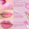 LIANGNISHI Color Changing Lipstick, Temperature Changing Lipstick, Jelly Lipstick, Moisturizing,