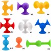 Deluxe 48 Pzs Juego Educativo Sensorial Armar Ventosas Bebés Niños
