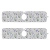 Kitchen Faucet Absorbent Mat,Lavender Flower Water Splash Guard for Sink,
