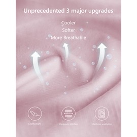 Meiz Pregnancy Pillows, Pregnancy Pillows for Sleeping, Pregnancy Body Pillow Cooling, Maternity Pillow for Pregnant Woman with Cooling Jersey Cover, Pink