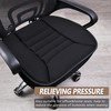 MYFAMIREA Car Seat Cushion Pad 1.2" Thick Comfort Seat Protector