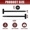 200 Pack Nylon Universal Cable Tie Buckle Zip Tie, Heavy