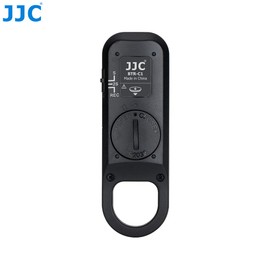 JJC Kabellose Bluetooth-Fernbedienung für Canon EOS R5/R6/R7/R3/R/RP/77D/90D/850D/200DII/200D/M6 Mark II/M50/M200, PowerShot G5X Mark II/G7X Mark III/SX70HS Kamera, Ersatz für Canon BR-E1