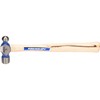 VAUGHAN Ball Pein Hammer, 8 oz, Hickory handle, American high