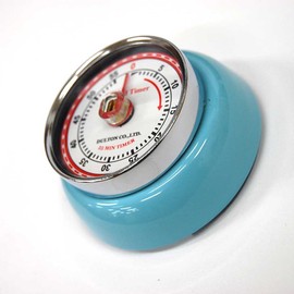 dalton color kitchen timer with magnet sax blue