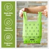 Pogi's Compostable Poop Bags with Easy-Tie Handles – Leak-Proof, Extra-Large,