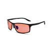 BRADDELL FL-41 Rose Tinted Blue Light Glasses for Migraine Light