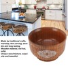 Bowl Sour Jujuba Wood Handmade Anti Scald Classic Rice Bowl