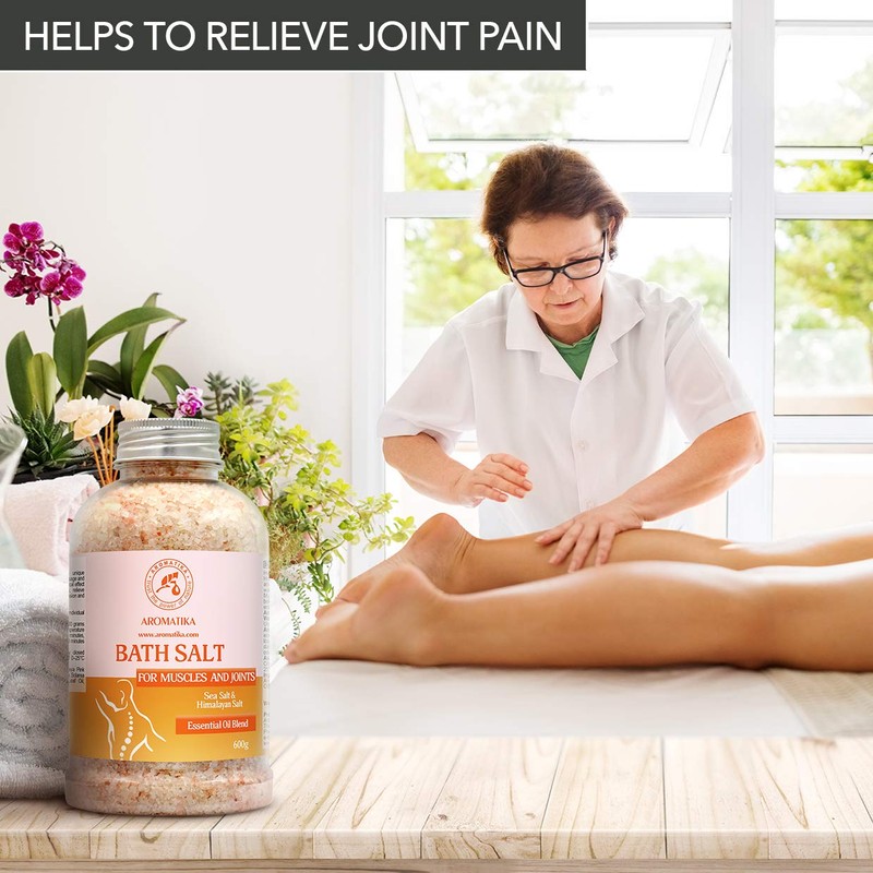 Joints & Muscles Bath Salt 600 g - with Essential