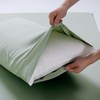 Simple&Opulence Bamboo Cushion Covers, Standard Size, Pillowcase with Envelope Closure,