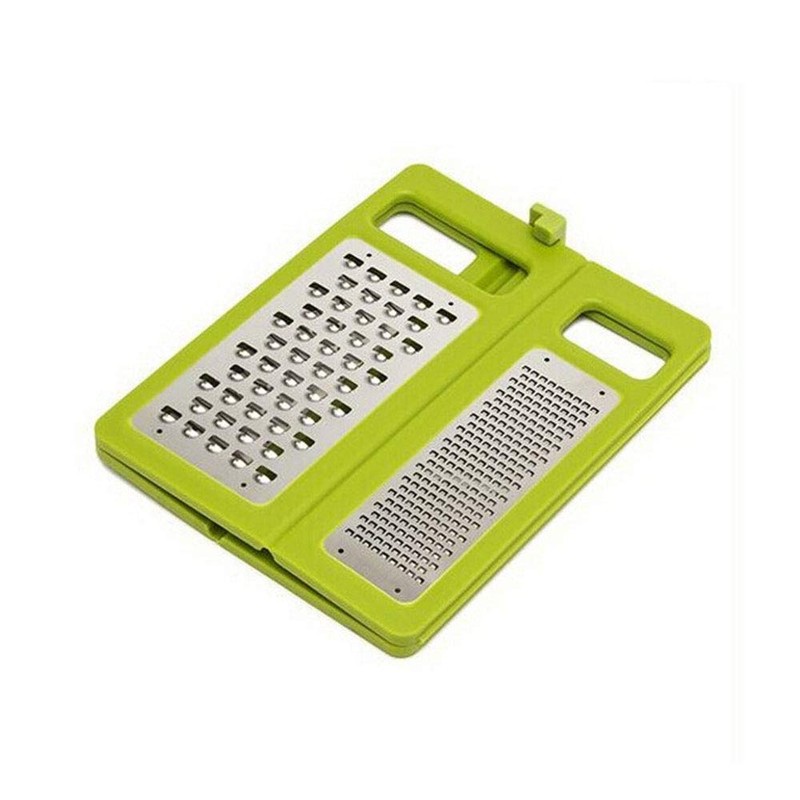 4 Sides Versatile Vtainless Steel Box Grater, Foldable Kitchen Gadget
