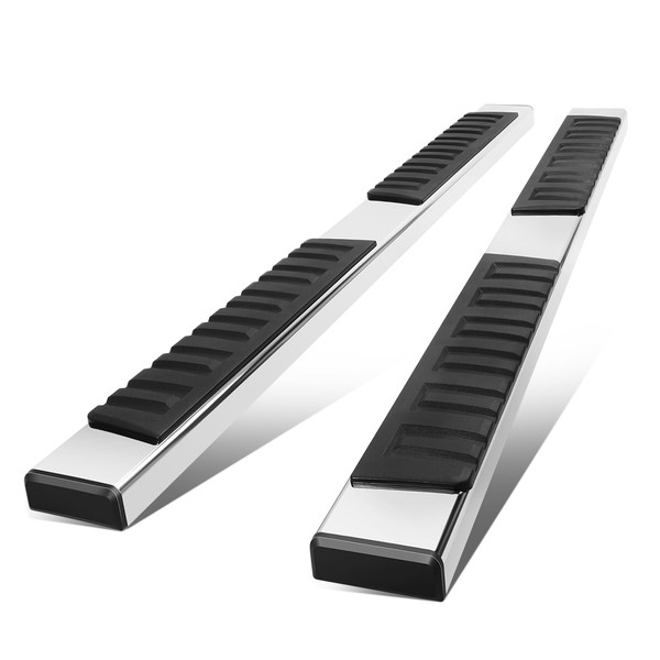 6.75 Inches Flat Side Step Nerf Bar Running Boards Compatible