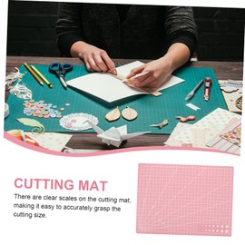 TEHAUX Double Sided Engraving Cutting Mat Durable Craft Board for DIY Projects for Teachers Students and Hobbyists Smooth Non Slip Surface for Crafts