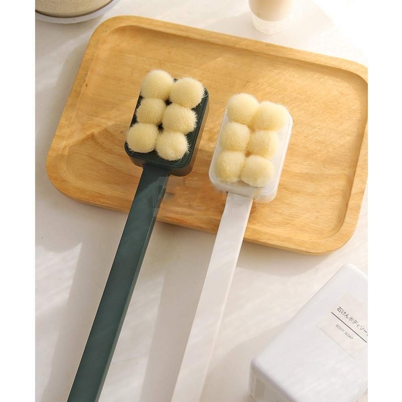 Cepillo de Baño para Frotar Cepillo de Baño Mango Largo