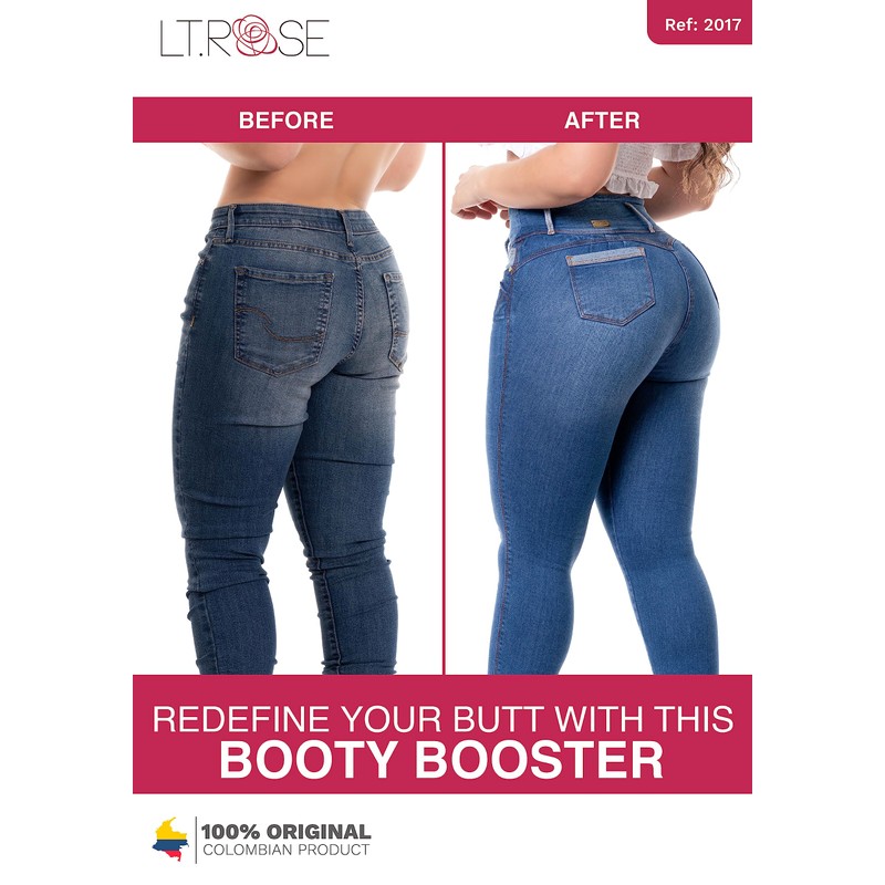 Laty Rose 2016 Jeans Colombianos Levanta Cola Blue Denim Butt