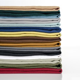 Simple&Opulence 100% Cotton Canvas Fabric 10oz. 59 Inch by The Yard, Nature Duck Fabric Textile Medium Weight for Painting, Sewing, Crafts, Embroidery, Bag, Handmade Home Decor(1 Yard, Apricot)