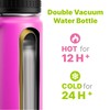 Mollcity Kids Insulated Water Bottle-12 oz Stainless Steel Vacuum Wide