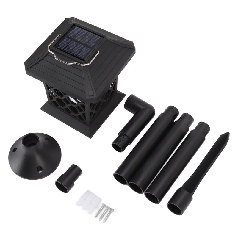 Solar Flame LED Lights Simulation Flickering Flame Grid Shape for