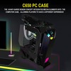 KEDIERS C650 Mech PC Case - ATX Tower Gaming Computer
