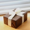 Fathers Day Wrapping Paper, Chocolate Brown Wrapping Paper 17.5"×963" (80/1/4FT),
