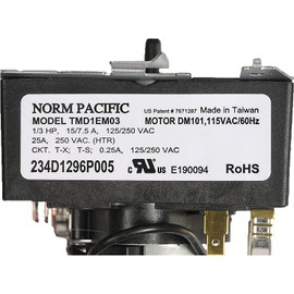 234D1296P005 for GE Timer 212D1233P012 TMD1EM03