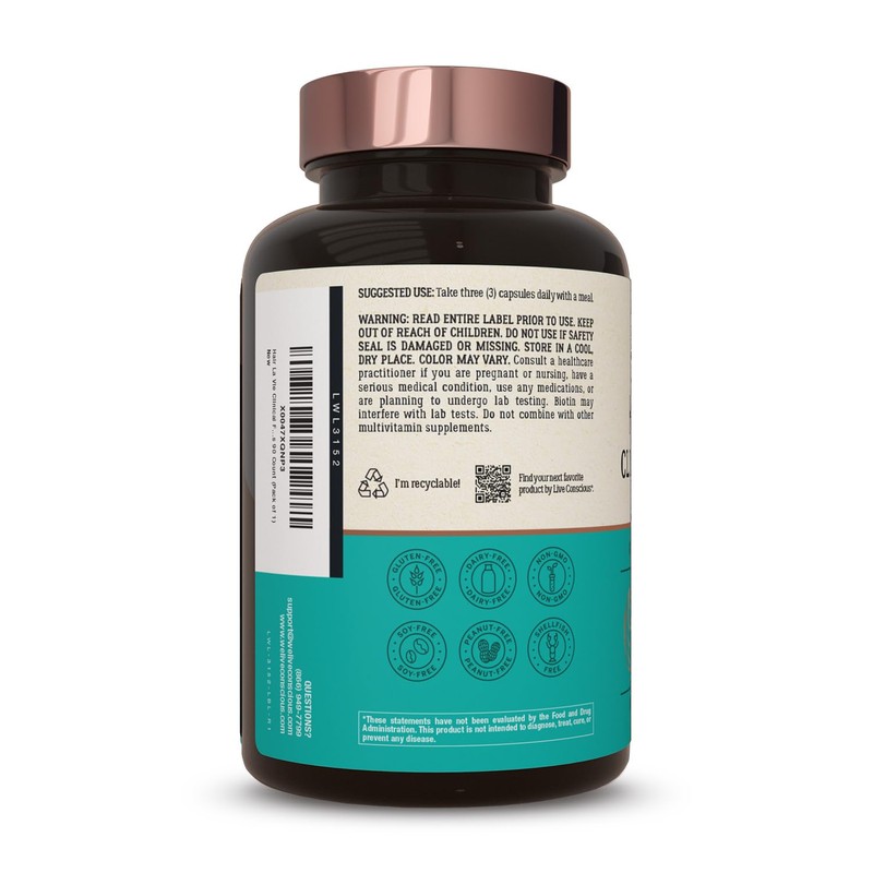 Hair La Vie Live Conscious Clinical Formula Hair Growth Vitamins