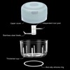 100ml Electric Garlic Chopper USB Rechargeable Portable Meat Grinder Mincer