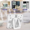OQIMAX Fridge Thermometer, Freezer Thermometer with Alarm, Digital Fridge Thermometer