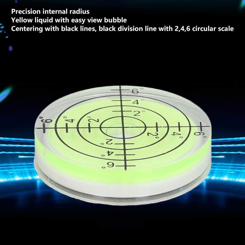 Mini Bubble Levels, High Precision Bubble Level 3 Pcs Horizontal